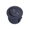 23mm Round 2 Pin Switch Black