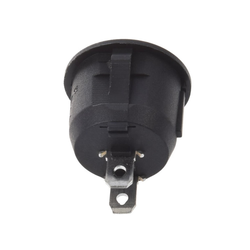 23mm Round 2 Pin Switch Black