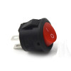 16mm Round 2 Pin Switch Red