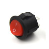 16mm Round 2 Pin Switch Red