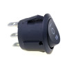 23mm Round 3 Pin Switch Black
