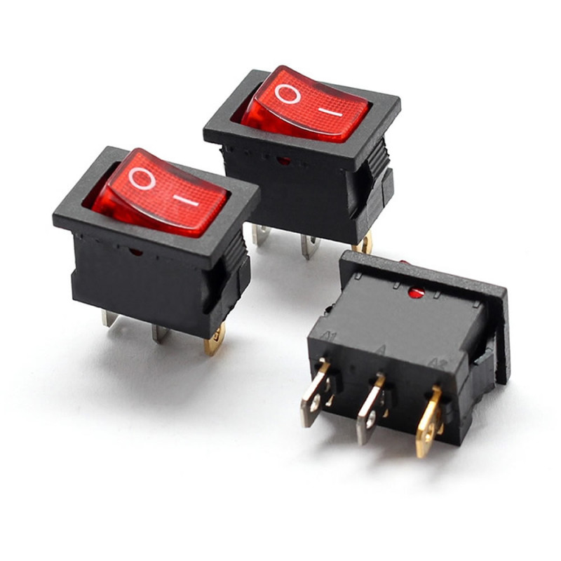 3 Pin Led Switch Kcd1