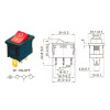 3 Pin Led Switch Kcd1