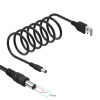 USB to 2.1mm Adapter Converter Cable
