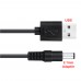 USB to 2.1mm Adaptör Çevirici Kablo