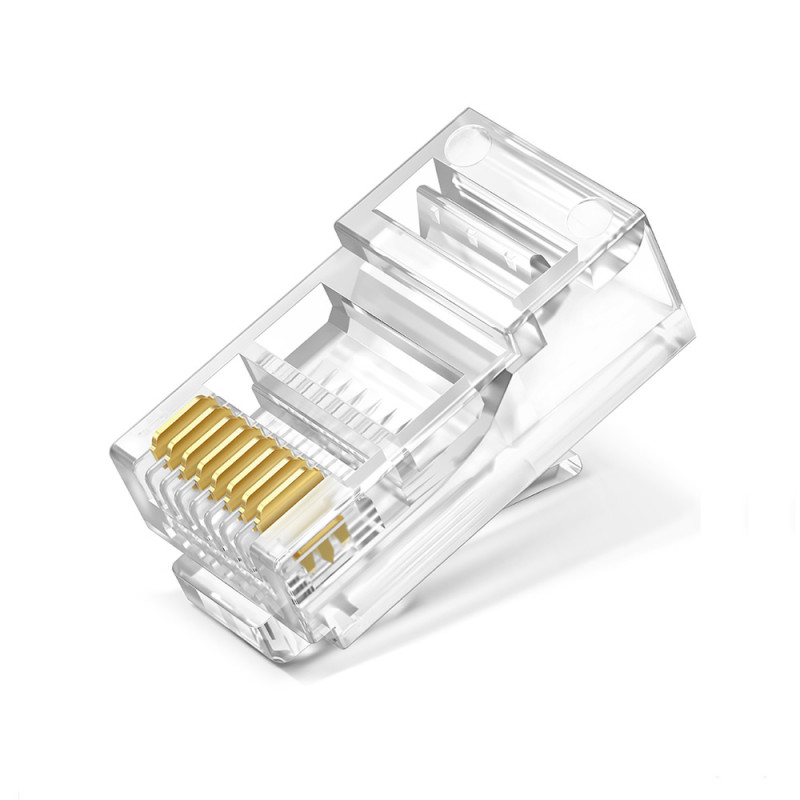 10x RJ45 8P8C Plastic Socket