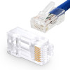 10x RJ45 8P8C Plastic Socket