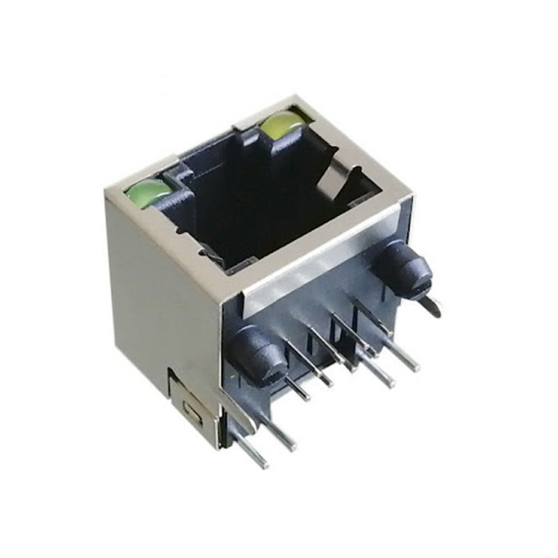RJ45 8P8C Metal With Led