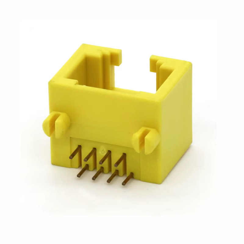 12mm Yellow RJ45 Socket