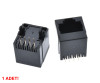 8P8C Plastic RJ45 Vertical