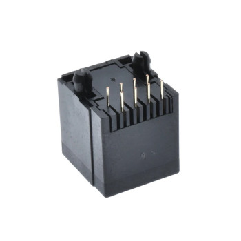 8P8C Plastic RJ45 Vertical