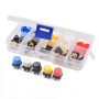 12x12mm Tact Button Set 25 Pieces
