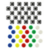 12x12mm Tact Button Set 25 Pieces