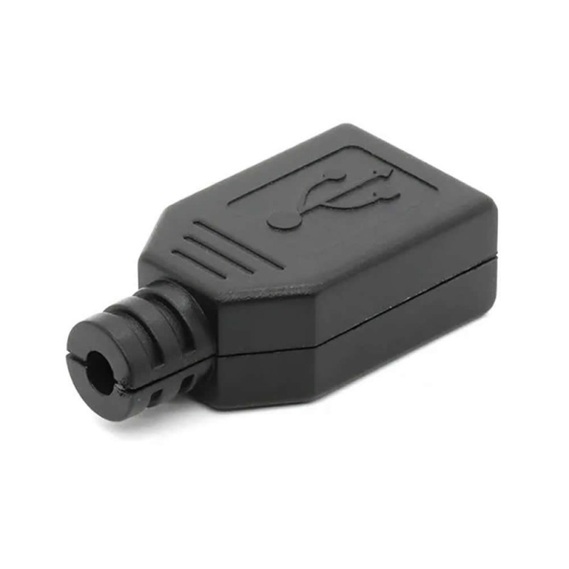 Usb Type A Female Socket with Housing