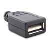 Usb Type A Female Socket with Housing