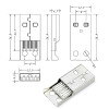 Usb Type A Male Socket with Housing