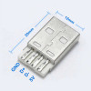 Usb Type A Male Socket Solderable