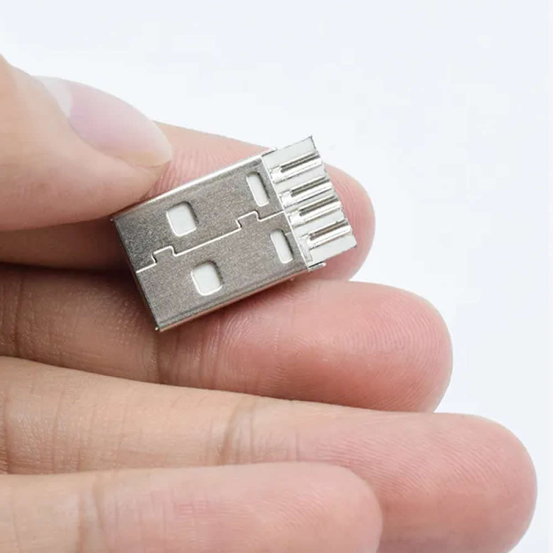 Usb Type A Male Socket Solderable