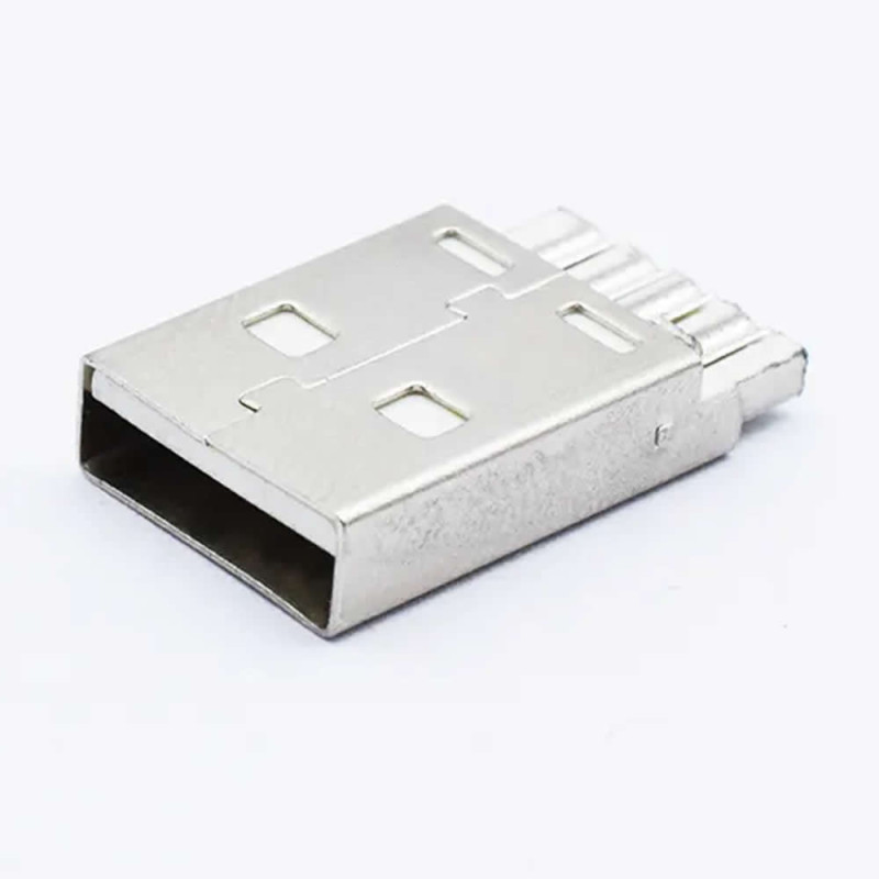 Usb Type A Male Socket Solderable