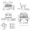 Type-C Usb Socket 6 Pin Smd