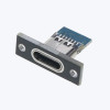 2 Pin CC Type C USB Socket Panel Mount