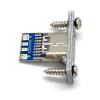 2 Pin CC Type C USB Socket Panel Mount