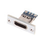 Type C Usb Socket Panel Mount