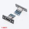 Type C Usb Socket Panel Mount