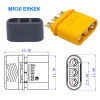 MR30 Connector Female Male Pair