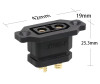 XT90 Panel Mount Type Female Socket XT90E-F