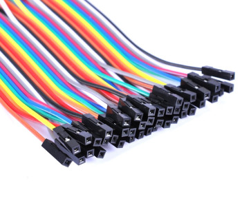 30cm 40 Pin Female Female Dupont Cable