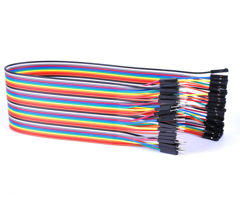 30cm 40 Pin Erkek Dişi Dupont Kablo