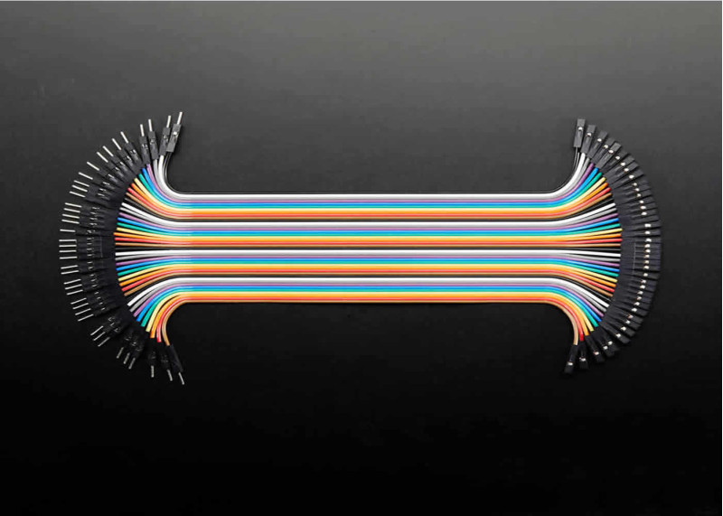 30cm 40 Pin Erkek Dişi Dupont Kablo