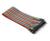 30cm 40 Pin Erkek Erkek Dupont Kablo
