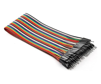 30cm 40 Pin Erkek Erkek Dupont Kablo