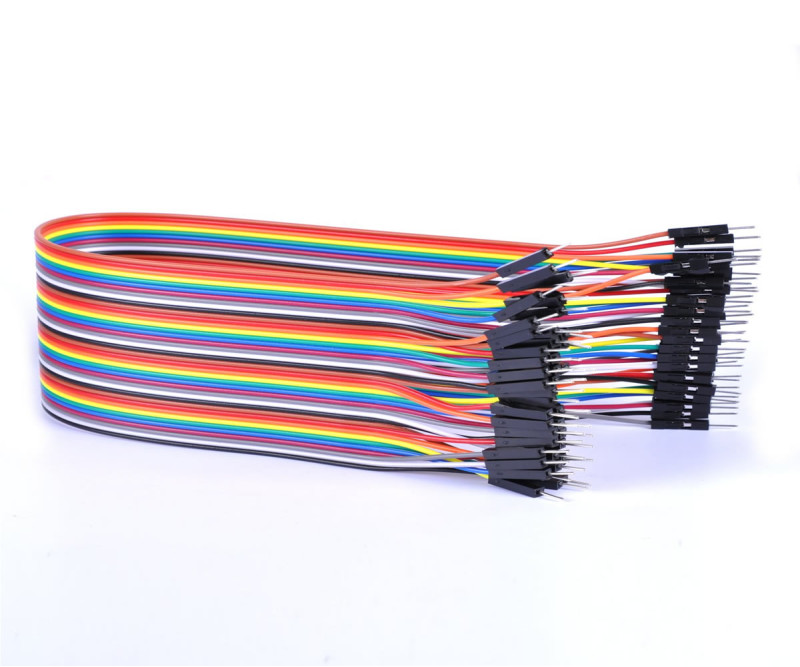 30cm 40 Pin Erkek Erkek Dupont Kablo