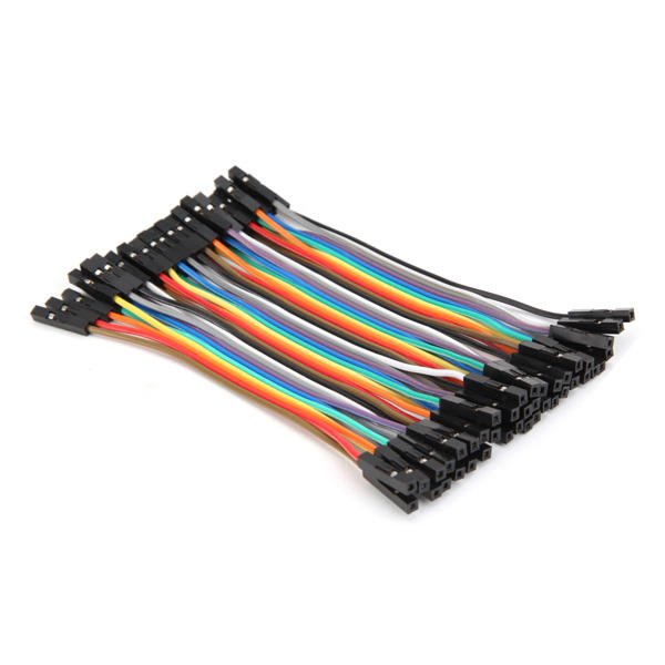 10cm 40 Pin Female Female Dupont Cable