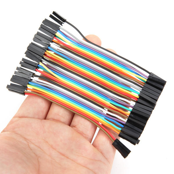10cm 40 Pin Female Female Dupont Cable