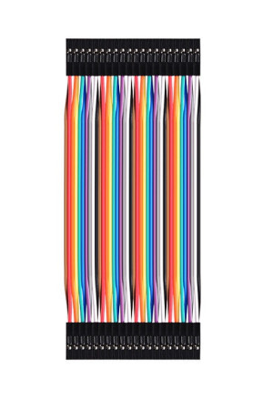 10cm 40 Pin Female Female Dupont Cable
