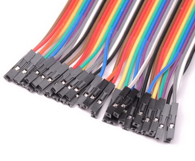 20cm 40 Pin Dişi Dişi Dupont Kablo