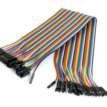 20cm 40 Pin Dişi Dişi Dupont Kablo