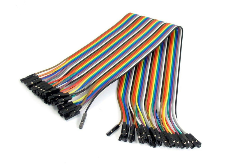 20cm 40 Pin Dişi Dişi Dupont Kablo
