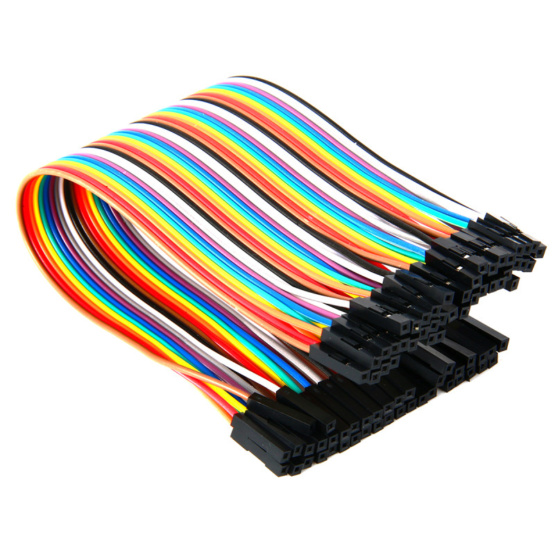20cm 40 Pin Dişi Dişi Dupont Kablo