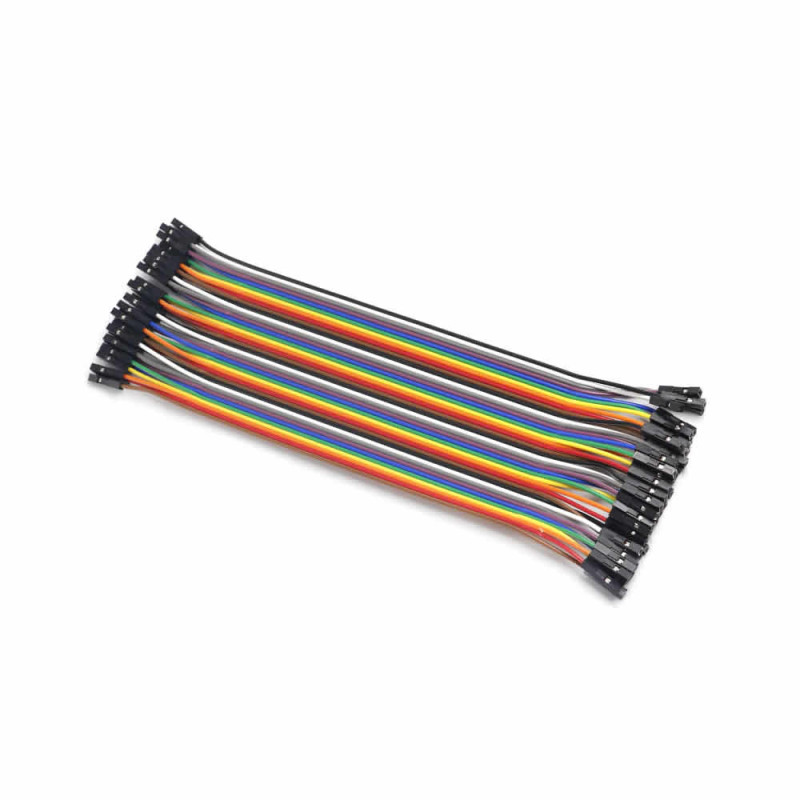 20cm 40 Pin Dişi Dişi Dupont Kablo