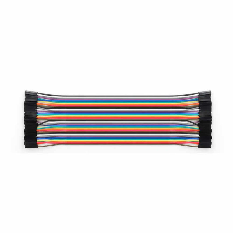 20cm 40 Pin Dişi Dişi Dupont Kablo