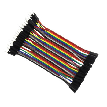 10cm 40 Pin Dişi Erkek Dupont Kablo