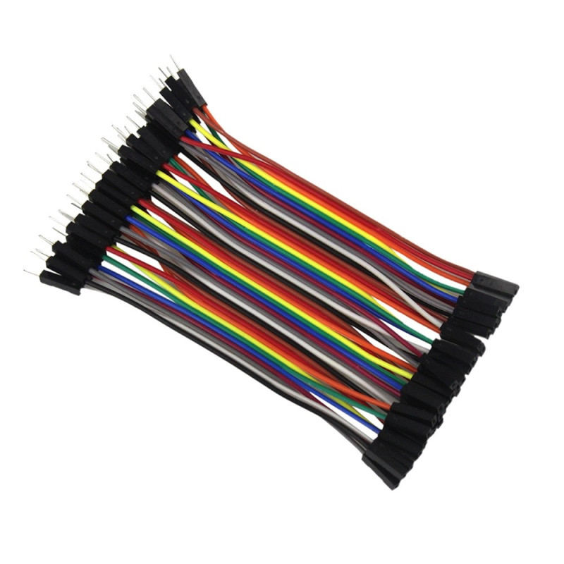10cm 40 Pin Female Male Dupont Cable