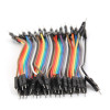 10cm 40 Pin Male Male Dupont Cable