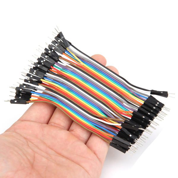 10cm 40 Pin Male Male Dupont Cable