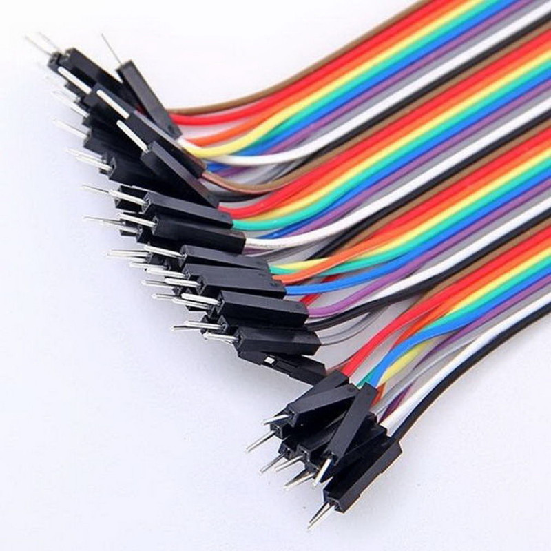 20cm 40 Pin Male Male Dupont Cable